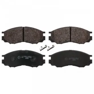 ADC44257 Колодки тормозные (передние) Mitsubishi L200 96-11 BLUE PRINT подбор по vin на Brocar