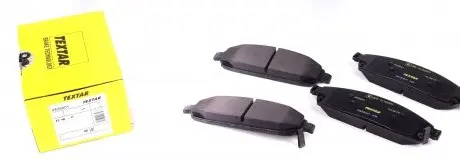 2425001 Колодки гальмівні (передні) Jeep Grand Cherokee 05-11 (Akebono) Q+ TEXTAR підбір по vin на Brocar