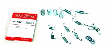 1050025 Гальмівні аксесуари QUICK BRAKE підбір по vin на Brocar