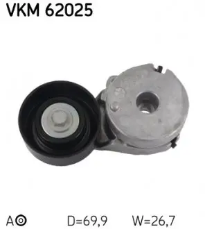 VKM62025 Ролик натяжний SKF підбір по vin на Brocar