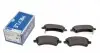 Колодки гальмівні (передні) Toyota Corolla 01-14 025 237 6617/W