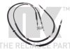 Трос ручного тормоза Opel Zafira 1.8/2.0/2.0TDi 02-03 disk 9036133