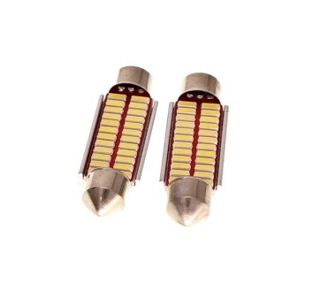 780165SET ŻARÓWKA LED RURKOWA 12V/5W 11X42MM BLISTER 2 SZT MAXGEAR підбір по vin на Brocar