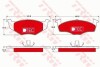 GDB1274DTE Комплект тормозных колодок, дисковый тормоз GDB1274DTE TRW TRW підбір по vin на Brocar