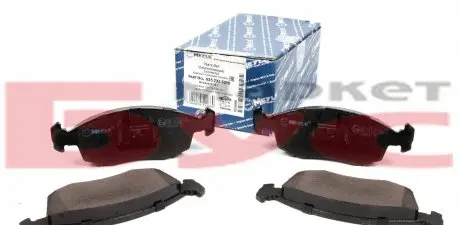 0252355218 Колодки гальмівні (передні) Fiat Doblo 01-05 (Ate) MEYLE підбір по vin на Brocar