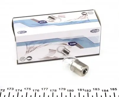 004009100000 Автолампа R10W MAGNETI MARELLI 004009100000 MAGNETI MARELLI підбір по vin на Brocar