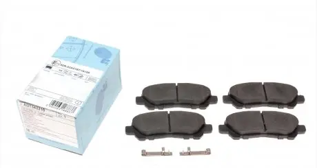 ADT342210 Колодки гальмівні (задні) Toyota Highlander 2.7 16V/3.5 24V 00- BLUE PRINT підбір по vin на Brocar