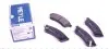 Колодки тормозные (задние) Chevrolet Epica 2.0-2.5 05- (121.1x14.7) 025 247 4414/W