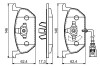 0986494721 Колодки тормозные (передние) Audi A3/Seat Leon/Skoda Octavia IV/V/VW Golf VII 12- (+датчик) BOSCH підбір по vin на Brocar