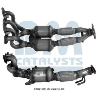 BM92040H KATALIZATOR FORD 1,6TI FOCUS III/C-MAX (EURO 5) BM CATALYSTS подбор по vin на Brocar