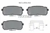 2459901 Колодки тормозные (задние) Hyundai H-1 07-/iX55 08-12/Kia Carnival 05-15/Sorento 15- (Mando) Q+ TEXTAR підбір по vin на Brocar