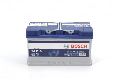 0092S4E100 Аккумулятор BOSCH 12В 75Ah/730А START&STOP EFB (R+) BOSCH подбор по vin на Brocar