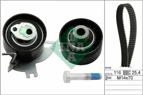 530069110 Комплект ГРМ Citroen Jumper/Jumpy/Peugeot Boxer/Expert 2.0 BlueHDi 15- INA подбор по vin на Brocar