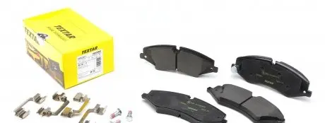 2502201 Колодки тормозные (передние) Land Rover 2.0-5.0 4x4 06- (TRW) Q+ TEXTAR подбор по vin на Brocar