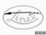 320142 Трос ручного тормоза LINEX підбір по vin на Brocar
