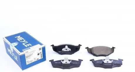 0252186617 Колодки гальмівні (передні) Skoda Fabia/VW Polo 94-14 MEYLE підбір по vin на Brocar