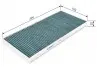 0986628520 0986628520 BOSCH FILTER+ Фильтр салонный BOSCH підбір по vin на Brocar