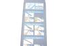 574468 Щетки стеклоочистителя (550/450mm) Opel Astra H 04-14/MB GLK-class (X204) 08-15 VALEO підбір по vin на Brocar