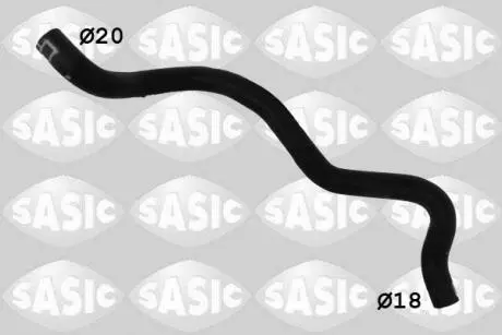 3404033 Патрубок системи охолодження SASIC підбір по vin на Brocar