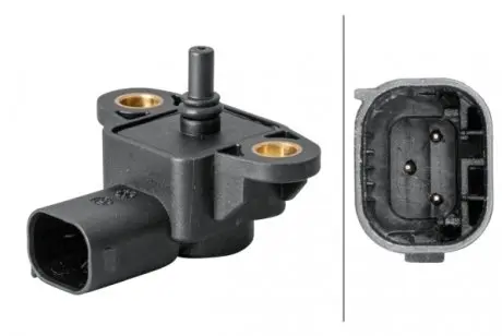 6PP358152071 Датчик вакуума интеркулера MB Sprinter (CDI), Vaneo 414 1.6-W211 E400 CDI 02.95- HELLA подбор по vin на Brocar