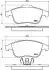 PA0710AF KLOCKI HAM. RENAULT P. LAGUNA/MEGANE/SCENIC 07- JAPANPARTS підбір по vin на Brocar