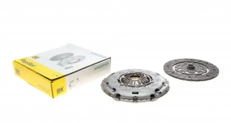 624337709 Комплект зчеплення Mitsubishi Lancer VIII 2.0 DI-D 08- (d=240mm) LUK підбір по vin на Brocar