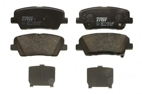GDB3624 Комплект тормозных колодок, дисковый тормоз TRW подбор по vin на Brocar