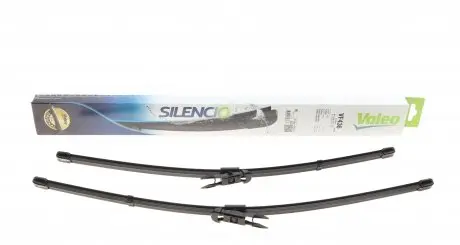 574636 Щітки склоочисника (580/530мм) Smart ForTwo 07- VALEO підбір по vin на Brocar