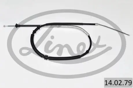 140279 Трос ручного гальма RКCZ. FIAT T. TIPO 1,4-1,6 15- LE/PR LINEX підбір по vin на Brocar