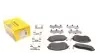Колодки тормозные (передние) Subaru Forester/Impreza/Legace V/Outback 10- (Tokico) 2576001
