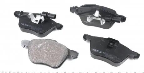 0252326920W Колодки гальмівні (передні) Seat Alhambra/VW Sharan 1.8-1.9 TDI 95-10 (з датчиками) (161.6x19.4) MEYLE підбір по vin на Brocar