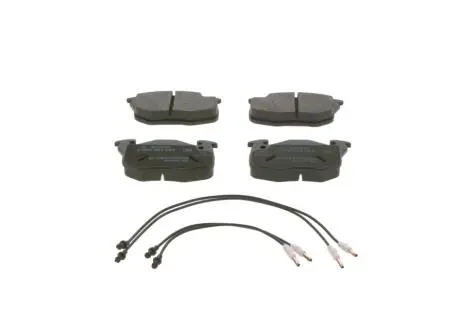0986461763 Колодки перед. (з датч.) PEUGEOT 106 -96. RENAULT 19 1,6. BOSCH підбір по vin на Brocar
