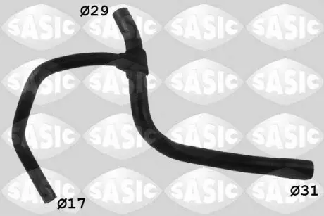 SWH4344 Патрубок системи охолодження SASIC підбір по vin на Brocar