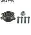 Подшипник задн.ступицы с ABS Touareg 10- VKBA 6735