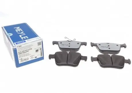 0252500916PD Колодки гальмівні (задні) Audi A3/VW Golf/Touran/Passat VI 1.0-2.0TDI/Skoda SuperB 12-(ATE) MEYLE підбір по vin на Brocar