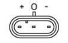 90842 Датчик абсолютного давления коллектора NGK підбір по vin на Brocar