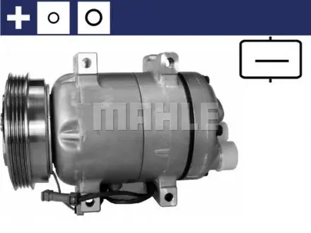 ACP53000S Компресор кондиціонера Audi A4/A6/VW Passat 1.6/1.8/1.9D 94-05 MAHLE / KNECHT підбір по vin на Brocar