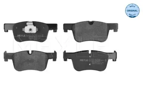 0252550618 Колодки гальмівні (передні) BMW 1 (F20)/3 (F30)/4 (F32) 10- MEYLE підбір по vin на Brocar