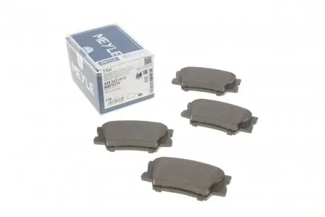 0252433815 Колодки тормозные (задние) Toyota Rav4 06- (96.6x49.2) MEYLE подбор по vin на Brocar