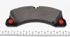 2455301 Колодки тормозные (передние) Porsche Cayenne/VW Touareg 02- (Brembo) (209.5x94.3x16.1) TEXTAR підбір по vin на Brocar