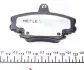 0252146318PD Колодки гальмівні (передні) Dacia Logan 04-/Renault Symbol/Clio/Megane/Peugeot 309 MEYLE підбір по vin на Brocar
