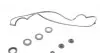 155238401 Прокладка крышки клапанов Honda Civic 1.6i 16V 87-95 (к-кт) VICTOR REINZ підбір по vin на Brocar
