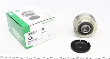 535022510 Шкив генератора Mazda CX-7 2.3MZR DISI Turbo/2.5MZR, 06/06 - 12/14 INA подбор по vin на Brocar