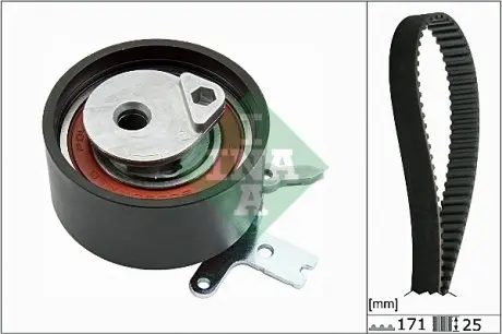 530065110 Комплект ГРМ Jeep Cherokee/Wrangler 2.8 CRD 07- (25x171) INA подбор по vin на Brocar