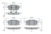 0986424326 Колодки гальмівні (передні) Ford Galaxy III/S-Max 15- BOSCH підбір по vin на Brocar
