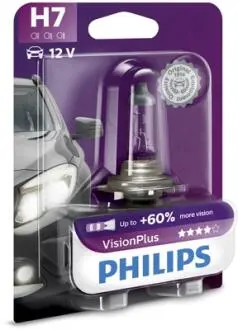 12972VPB1 Лампа накалу H7VisionPlus12V 55W PX26d PHILIPS підбір по vin на Brocar