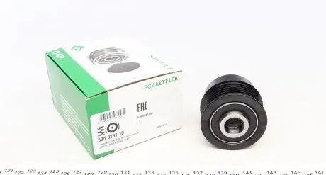 535028110 Шкив генератора Jeep Patriot 2.0/2.4, 02/07 - 12/17, 115/125kw INA подбор по vin на Brocar
