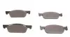 0252252517 Колодки гальмівні (передні) Renault Logan II/Clio IV/Sandero II 12- MEYLE підбір по vin на Brocar