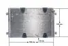AC713000S Конденсатор, система кондиціонування повітря MAHLE / KNECHT підбір по vin на Brocar