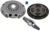 Комплект сцепления Skoda Roomster 1.4 TDI 06-10 (d=220mm) (+выжимной) 3000 951 575